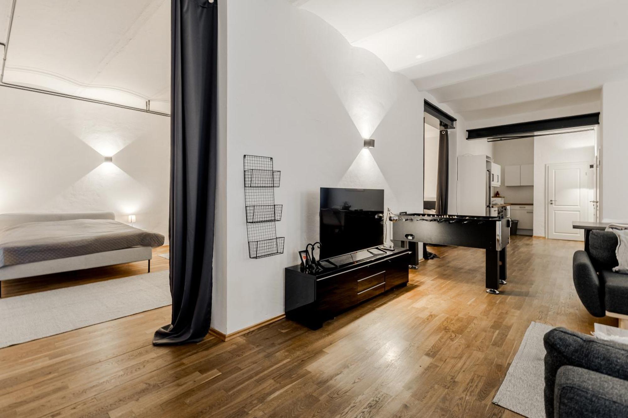 125Qm Loft Nahe Stadt Und Hafen Hamborg Eksteriør billede
